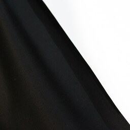  پارچه  شلوار  زنانه  فام مشکی  - طرح ساتین - قواره 1.20 متر