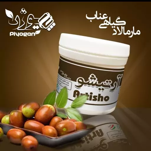 مارمالاد گیاهی عناب (آرتیشو) ریچل تصفیه خون