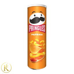 چیپس پرینگلز نارنجی با طعم پاپریکا 165 گرمی pringles

