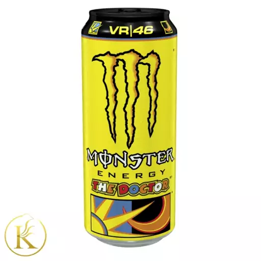 نوشیدنی انرژی زا دکتر زرد مانستر 500 میل monster

