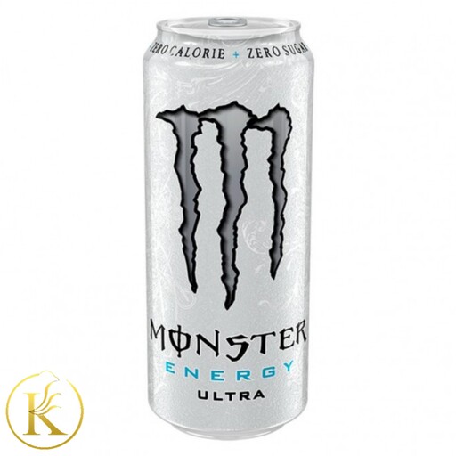 نوشیدنی انرژی زا بدون قند و کالری سفید مانستر 500 میل monster

