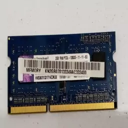 رم 2 گیگ باس 1600 ddr3-PC3L لپ تاپ کینگستون(اروجینال) 