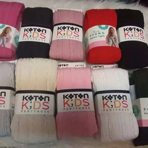 
جورابشلواری ضخیم اعلا تُرک مارکcotton ضخامت زیاد سایز بندی و رنگبندی با کیفیت ترین و ضخیم ترین جورابشلواری حراج 