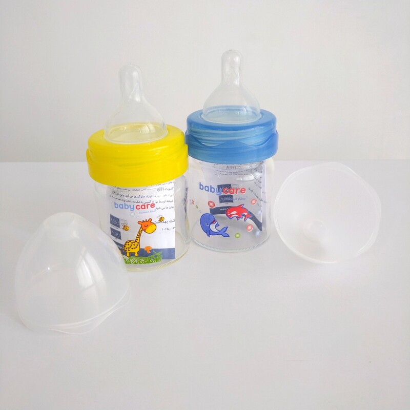 شیشه شیر  نوزادی 80 میلی لیتر شیشه شیر نوزاد شیشه شیر کودک