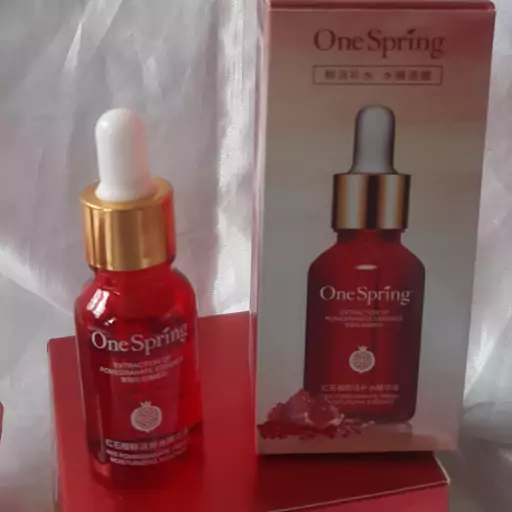 سرم مغذی وروشن کننده انار one spring