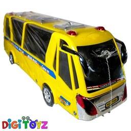 اسباب بازی اتوبوس شهری - City Bus - مدل مشهد - زرد رنگ