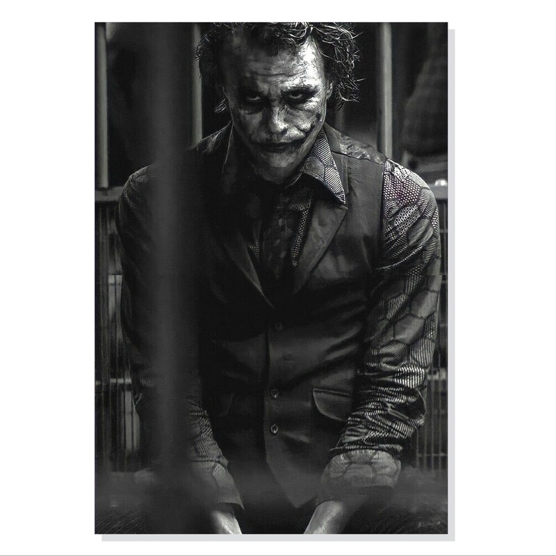  تابلو شاسی طرح فیلم بتمن شوالیه تاریکی جوکر Dark Knight Joker مدل M0485