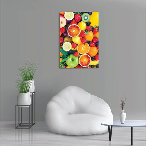 تابلو شاسی طرح میوه های رنگارنگ مدل M0466