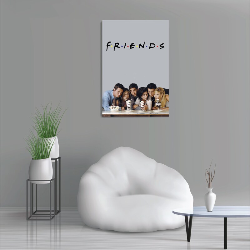  تابلو شاسی طرح سریال دوستان Friends مدل M0161