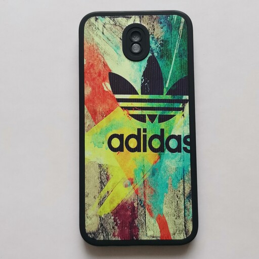 قاب طرحدار ژله ای محکم adidas گوشی سامسونگ J7 pro 