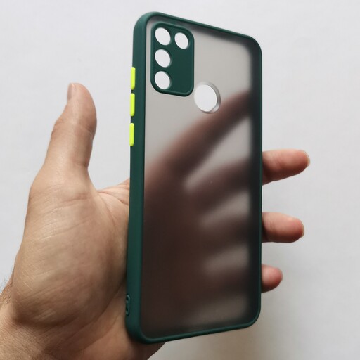 قاب مات محکم سبز ارتشی مناسب گوشی Honor 9A