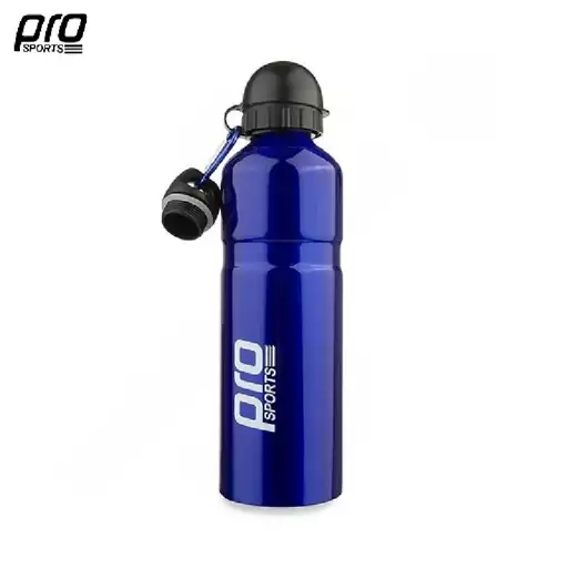 قمقمه ورزشی 750 cc آلومینیومی پرو اسپورتز مدل PS-007 ( آبی )