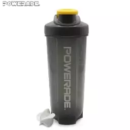 قمقمه شیکر ورزشی powerade 700cc ( مشکی - زرد )