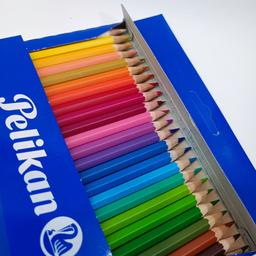 مداد رنگی 24 رنگ مارک پلیکان درجه یک