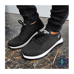 کتونی اسکیچرز جورابی مردانه کیفیت عالی سبک نرم راحت مناسب روزمره پیاده روی قابل شست وشو