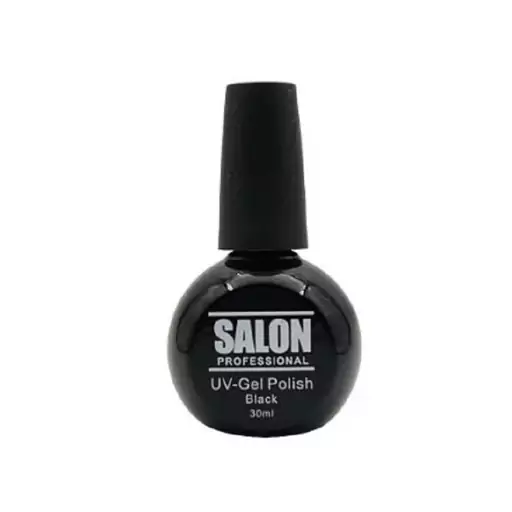 لاک ژل مشکی 30 میل سالن SALON