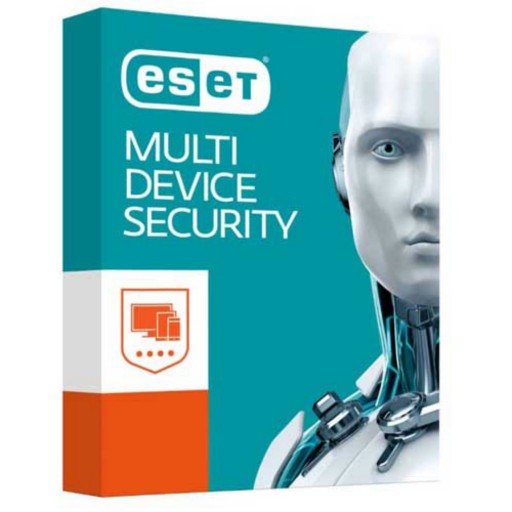 آنتی ویروس اورجینال مولتی دیوایس ایست دو کامپیوتر  یک اندروید ESET Multi Device Security Pack 2PC 1Andriod یک ساله