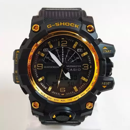 ساعت کاسیو جیشاک دو زمانه فول امکانات casio g shock مردانه  موتور  ژاپن