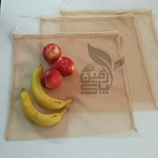 توری خرید طوسی سایز بزرگ - باسلام