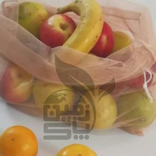 توری خرید طوسی سایز بزرگ - باسلام