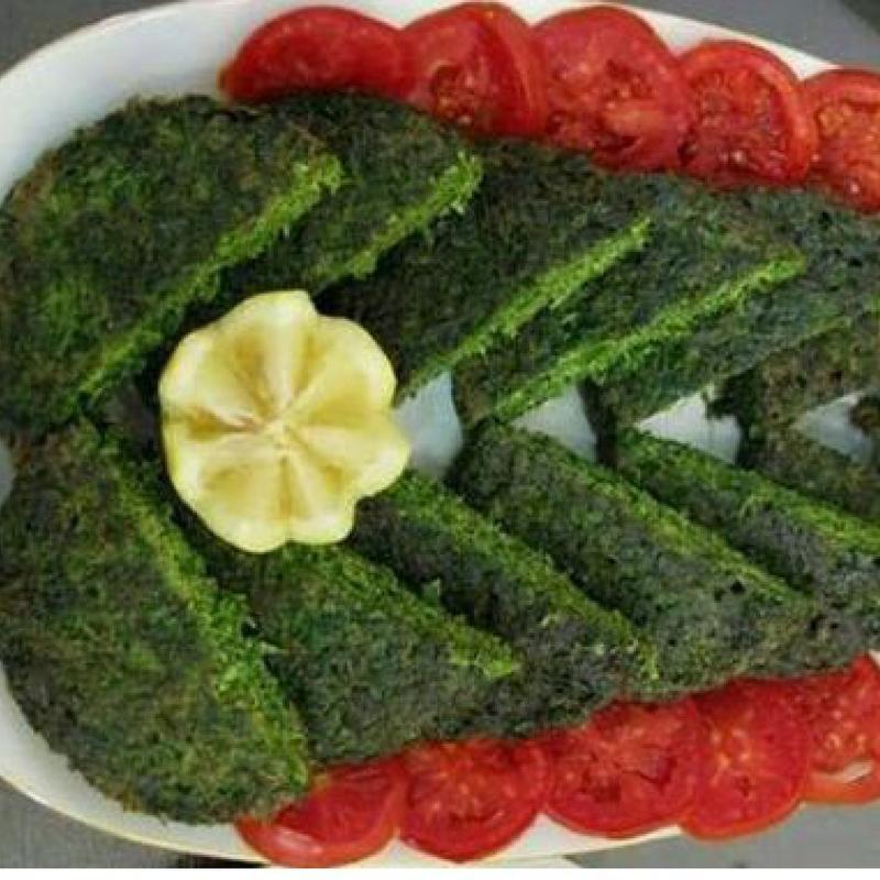 کوکو سبزی خانگی 