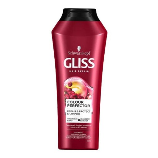 شامپو مناسب موهای رنگ شده GLISS گلیس مدل Color Protect حجم 500 میل

