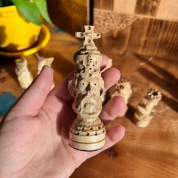 مهره شطرنج چوبی کد 2