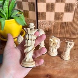 مهره شطرنج چوبی کد3