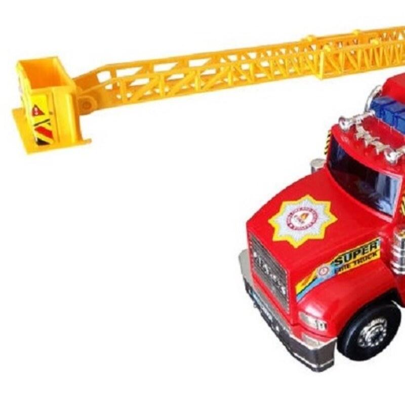 ماشین آتش نشانی اسباب بازی سایز بزرگ قدرتی