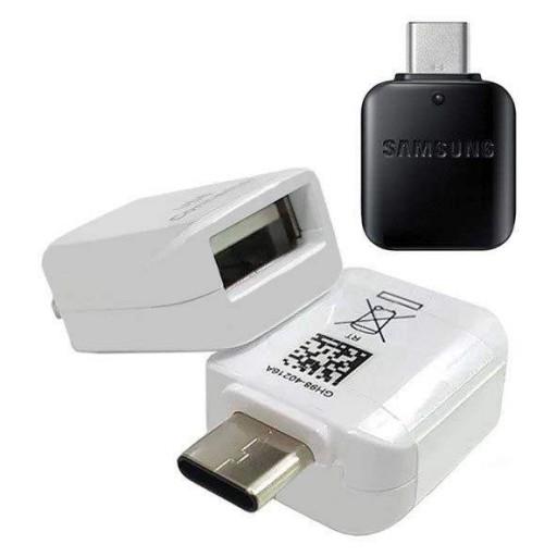 مبدل اورجینال otg اصلی تایپ سی به یو اس بی Samsung USB Type-C سامسونگ اصلی او تی جی اورجینال روکارتنی سرجعبه ای usb-c