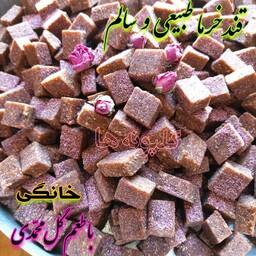 قند خرما خانگی طعم گل محمدی گلپونه ها 