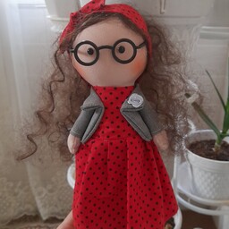 عروسک روسی دختر عینکی 