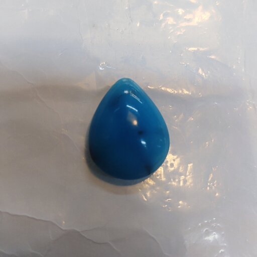 سنگ فیروزه ی آمریکایی اشکی (خوش رنگ و آبی مخصوص گردنبند) 
