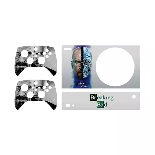 اسکین(برچسب)Xbox series s-طرح Breaking Bad-کد6-سفارشی