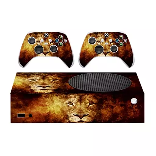 اسکین(برچسب)Xbox series s-طرح شیر(LION)-کد1-سفارشی