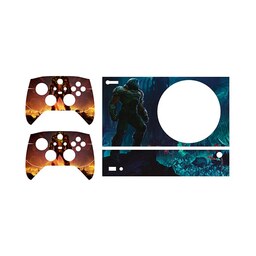 اسکین(برچسب)Xbox series s-طرحDoom -کد4-سفارشی
