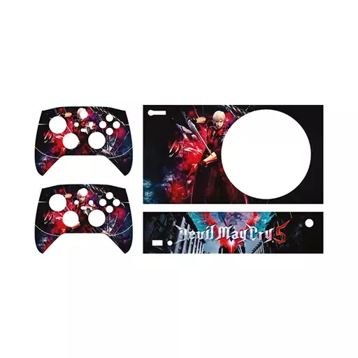 اسکین(برچسب)Xbox series s-طرح Devil may cry-کد1-سفارشی