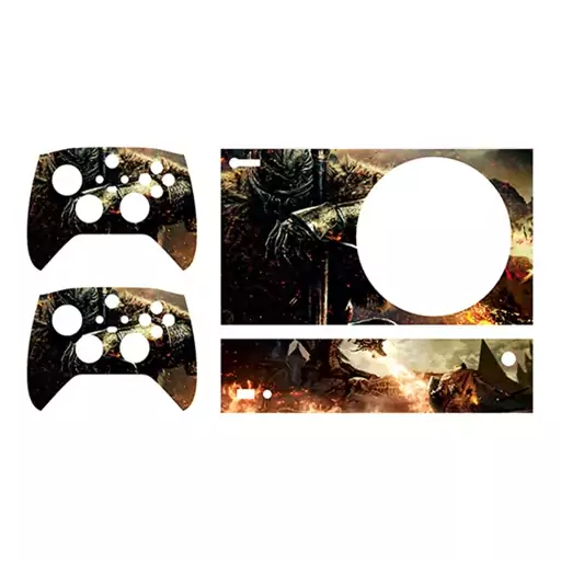 اسکین(برچسب)Xbox series s-طرح Dark Souls-کد3-سفارشی