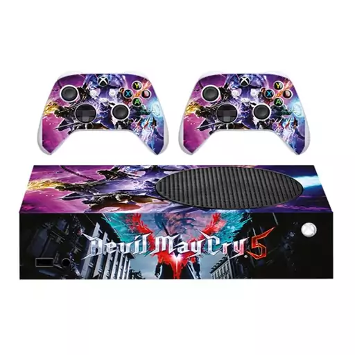 اسکین(برچسب)Xbox series s-طرح Devil may cry-کد2-سفارشی