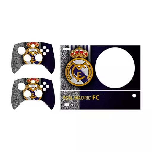 اسکین(برچسب)Xbox series s-طرح Real Madrid -کد1-سفارشی