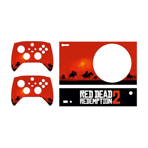 اسکین(برچسب)Xbox series s-طرح Red Dead Redemption-کد1-سفارشی
