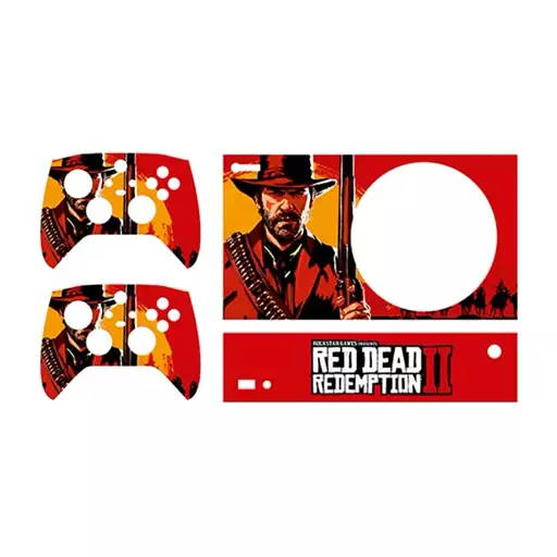 اسکین(برچسب)Xbox series s-طرحRed Dead Redemption-کد2-سفارشی