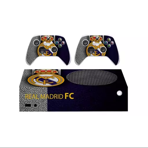 اسکین(برچسب)Xbox series s-طرح Real Madrid -کد1-سفارشی