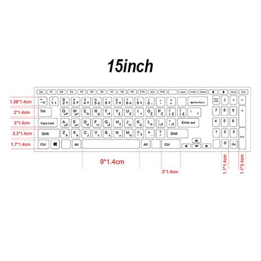 اسکین(برچسب) لپتاپ به همراه استکیر کیبورد -طرح تیم پاری سن ژرمن-کد32-سفارشی