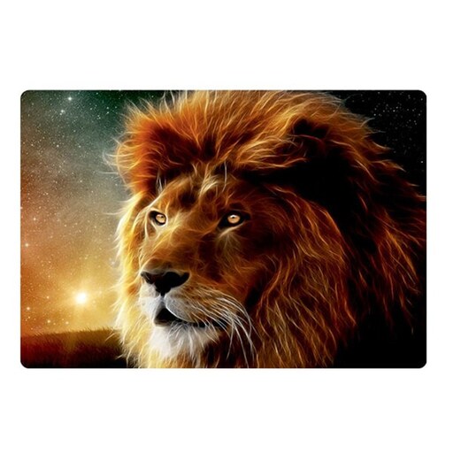 اسکین(برچسب) لپتاپ-طر ح شیر-سلطان جنگل(lion)-کد1-سفارشی