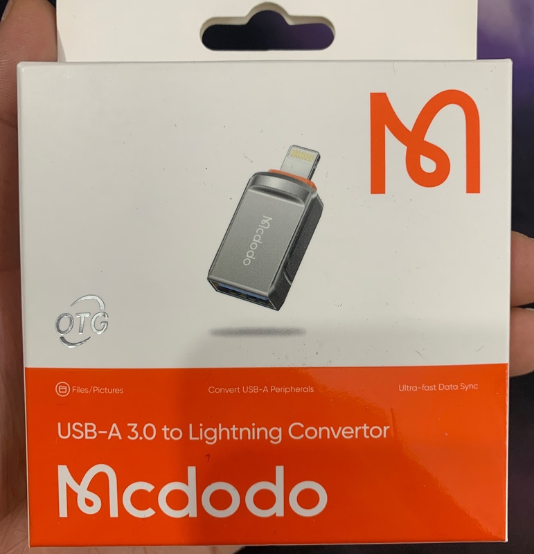 مبدل USB به لایتنینگ مک دودو مدل OT-8600
