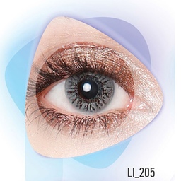 لنز چشم رنگی سالانه کلیر ویژن(طوسی یخی بدون دار)