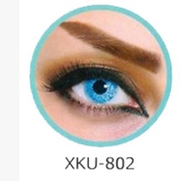 لنز چشم رنگی (زیبایی) سالانه کلیر ویژن آبی فیروزه ای بدون دور   