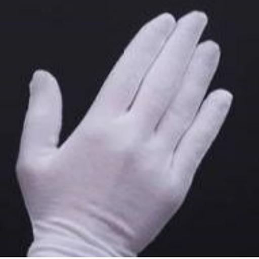 دستکش نخی زنانه دستکش پارچه ای سفیدومشکی فری سایز مخصوص رانندگی