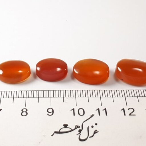 پکیج شش عددی عقیق یمنی پرتقالی کهنه کد: M 615